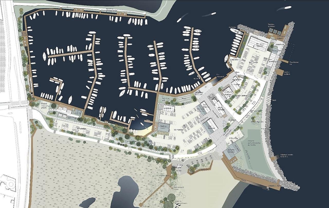 Fredensborg Kommune vil udbygge Nivå Havn og Strandpark efter den store model, der nu sendes i høring