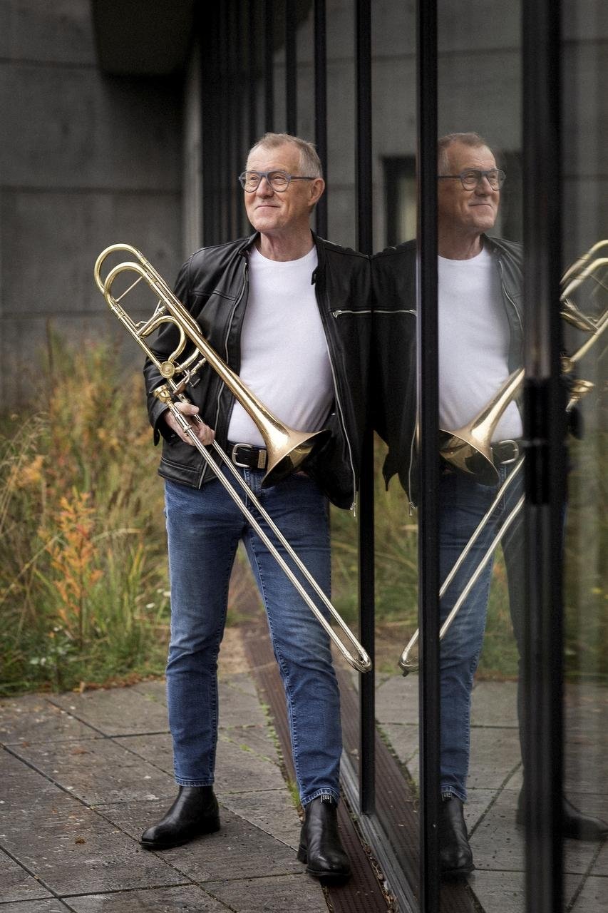 Basunist Keld Jørgensen fra Nødebo runder de 75 år
