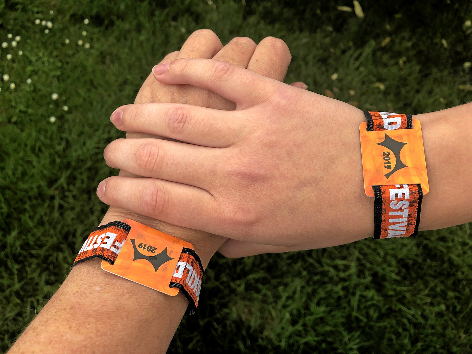 En 31-årig mand fik klippet sit armbånd på Roskilde Festival i 2024. Her er det et billede fra et tidligere år.