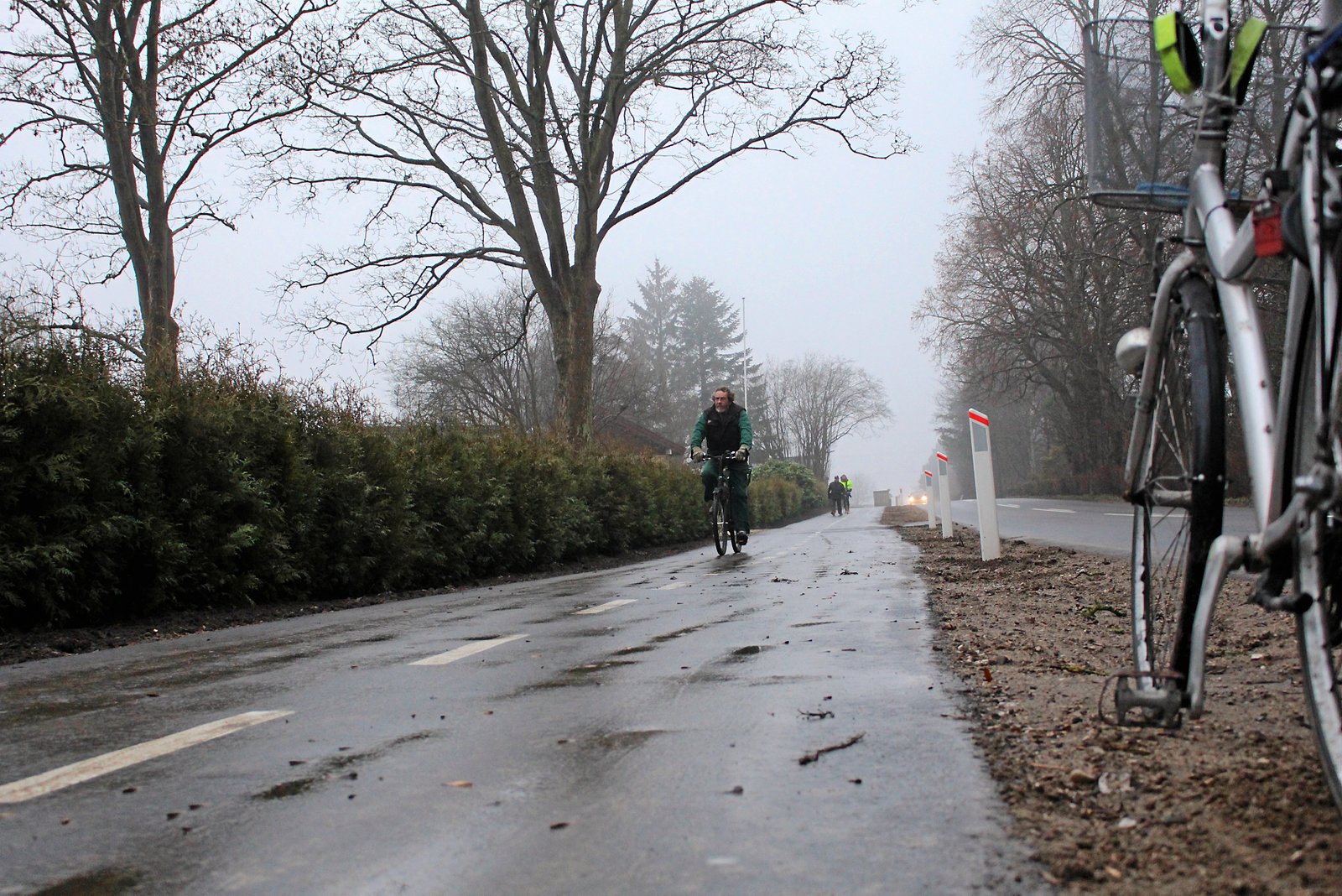 Færdiggørelsen af cykelstien mellem Ejby og Køge via Ll. Salby er en af de ting, hele byrådet kan enes om. Der er imidlertid andre og markant større uenigheder.