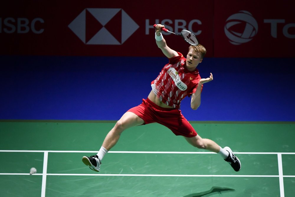 Anders Antonsen leverede en næsten fejlfri VM-semifinale og er nu klar til at møde verdensetteren i finalen.