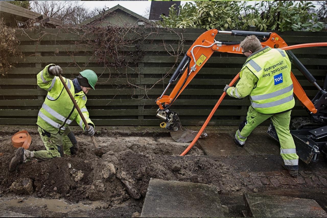 TDC udvider sin fibernetudrulning i Hillerød Kommune med 1.600 adresser