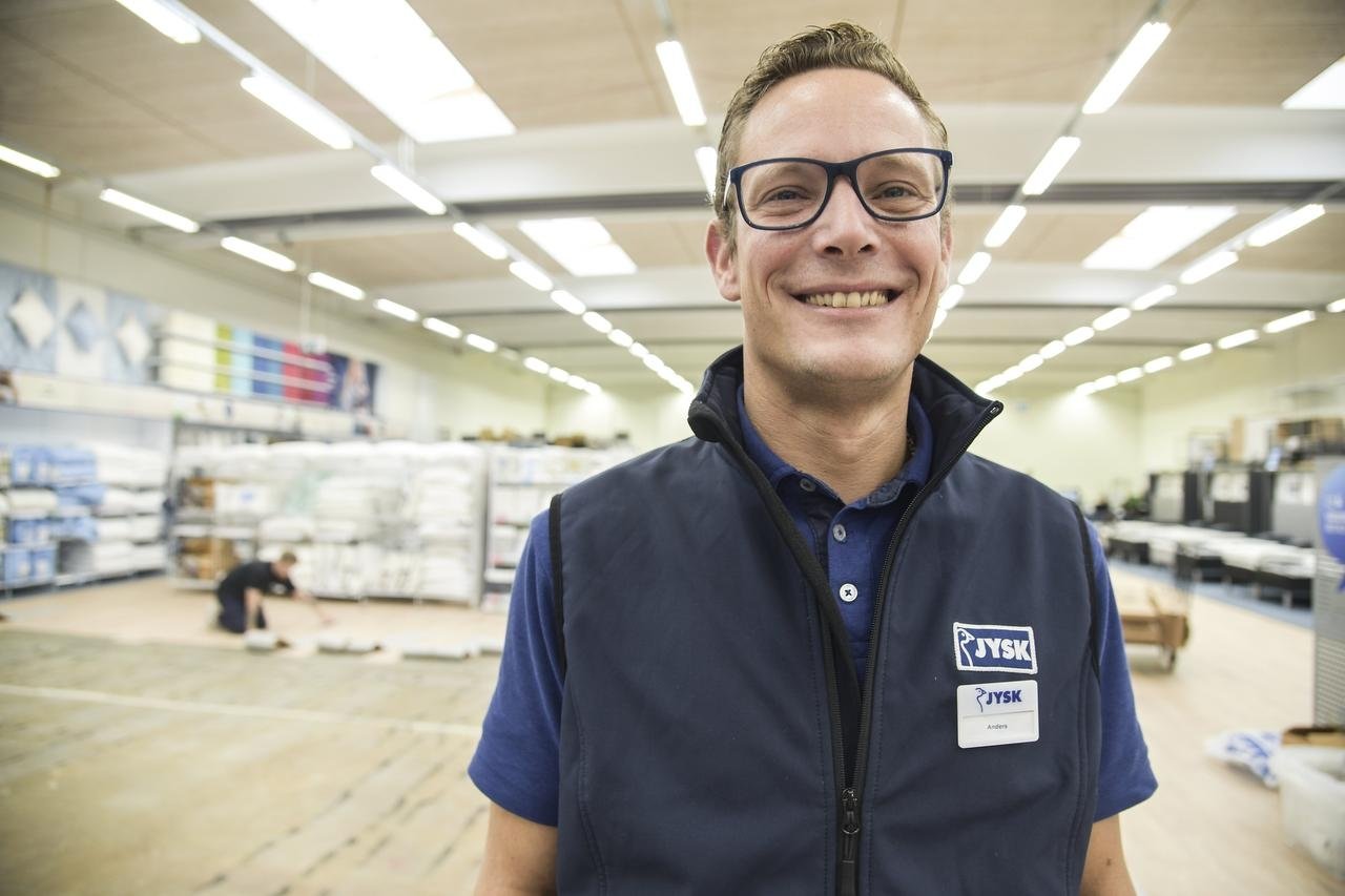 Jysk har udvidet med 140 kvadratmeter i Frederikssund.