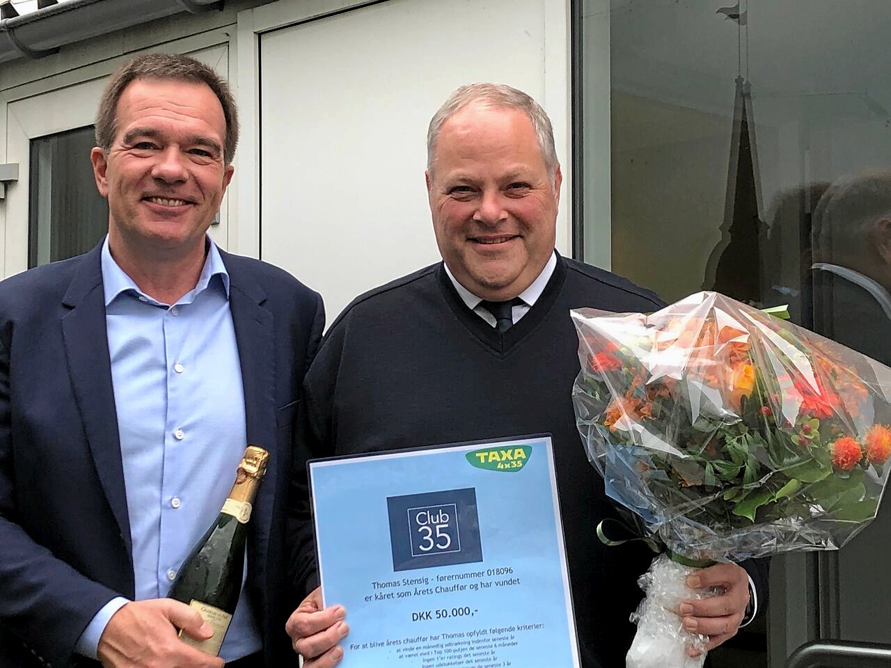 Traditionen tro kårer TAXA 4x35 den chauffør, der har udmærket sig særligt i årets løb. I år løb den 52-årige albertslunder Thomas Stensig med titlen som årets chauffør