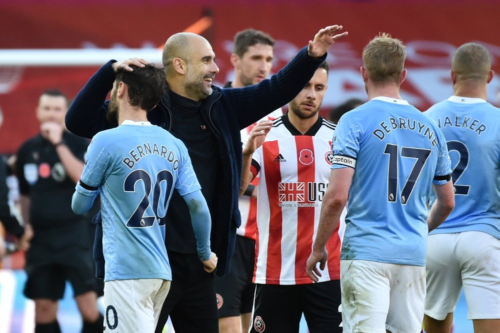 Manchester City-manager Pep Guardiola afviser, at han nogensinde vender tilbage til Barcelona som træner.