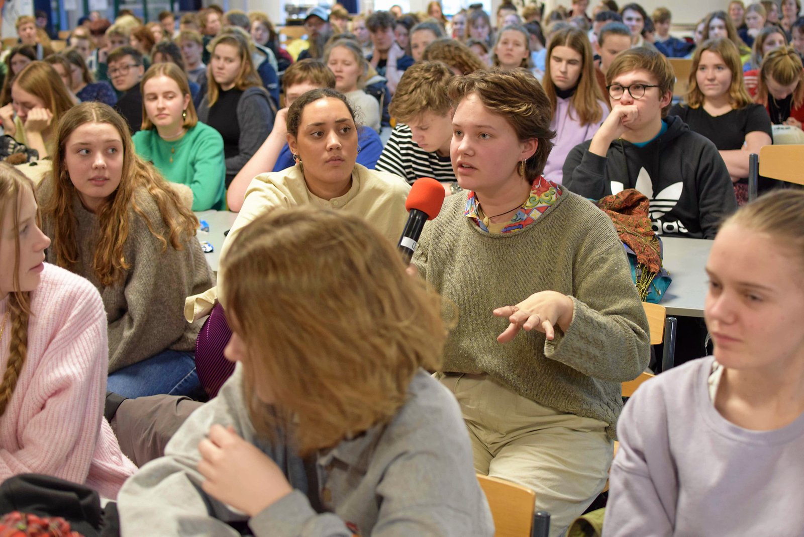 KZ-overlever gjorde indtryk på Roskilde Gymnasium