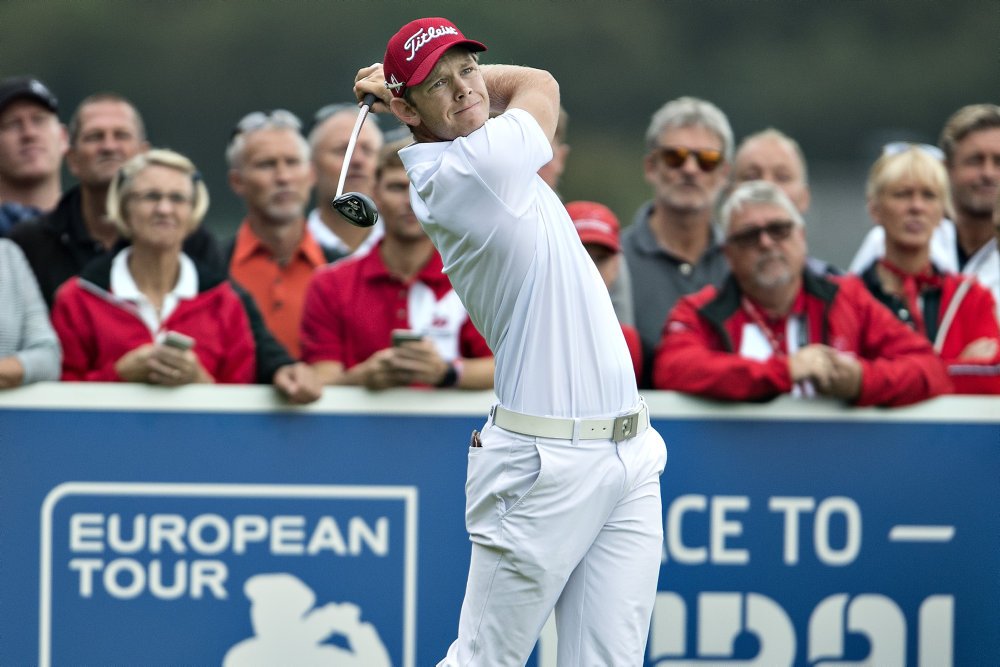 Joachim B. Hansen ligger delt nummer 19 i Portugal Masters, hvor Thomas Bjørn og Lucas Bjerregaard gik ned.