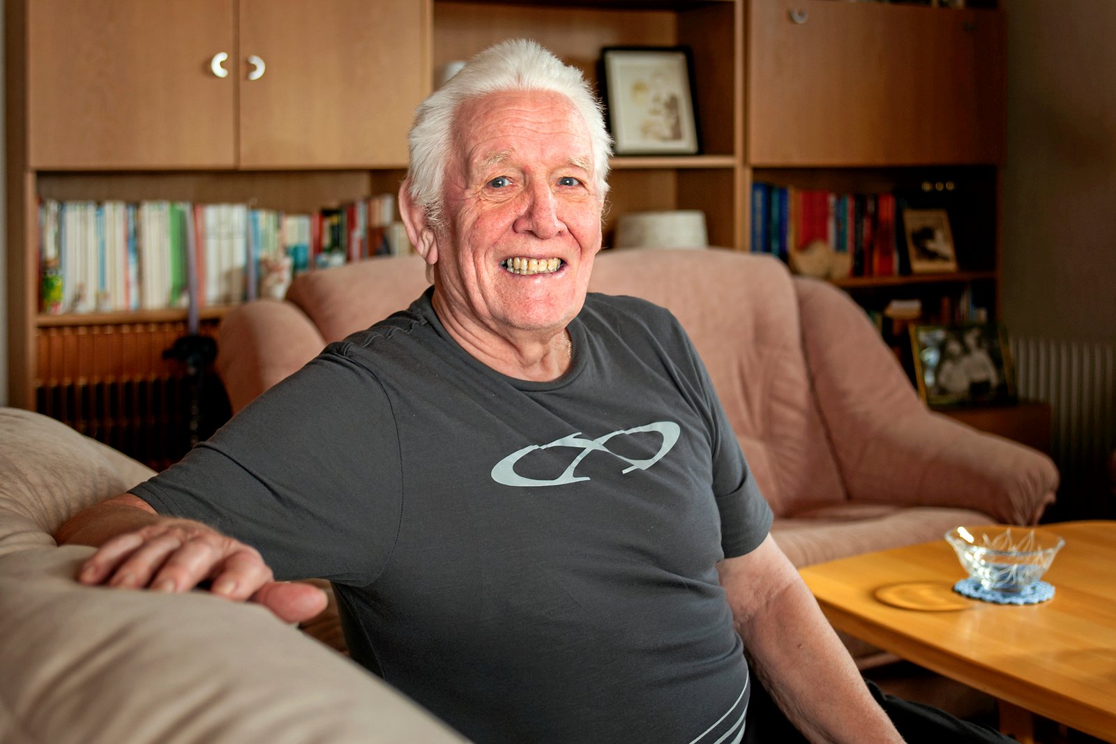 Kaj Christensen er netop rundet 86 år og går nu på pension fra det frivillige arbejde i den lokale bowlinghal.