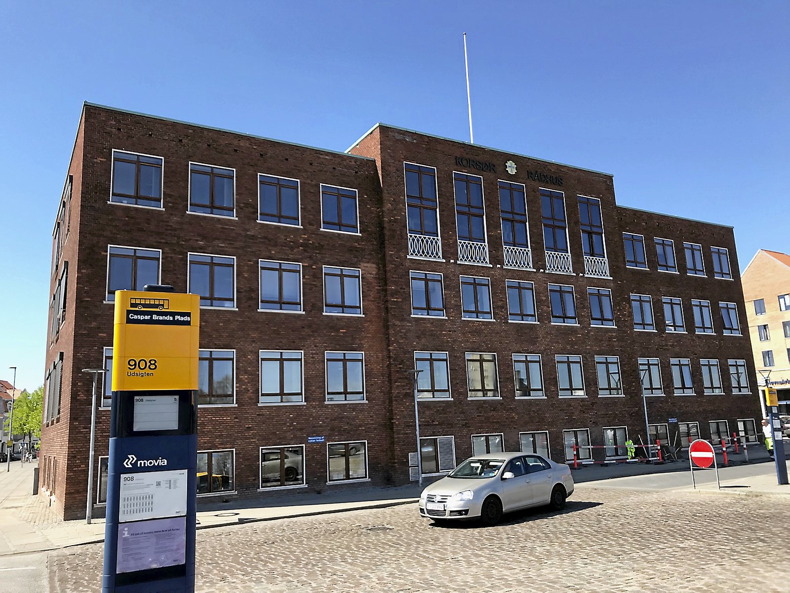 Motorcyklen blev fundet på en adresse i Korsør.