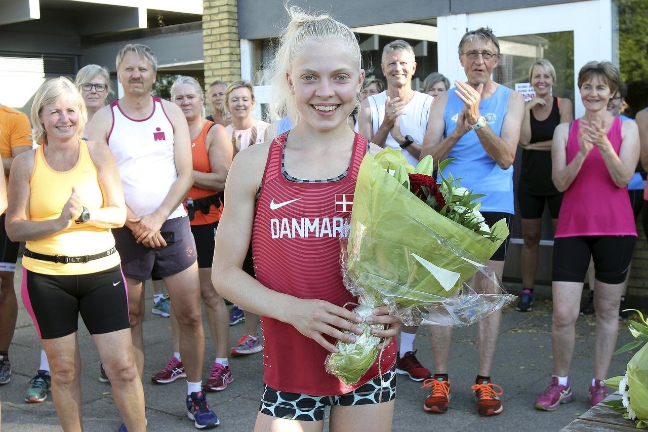 Forrygende løb af Blovstrød Løvernes Anna Emilie Møller ved EM i Berlin