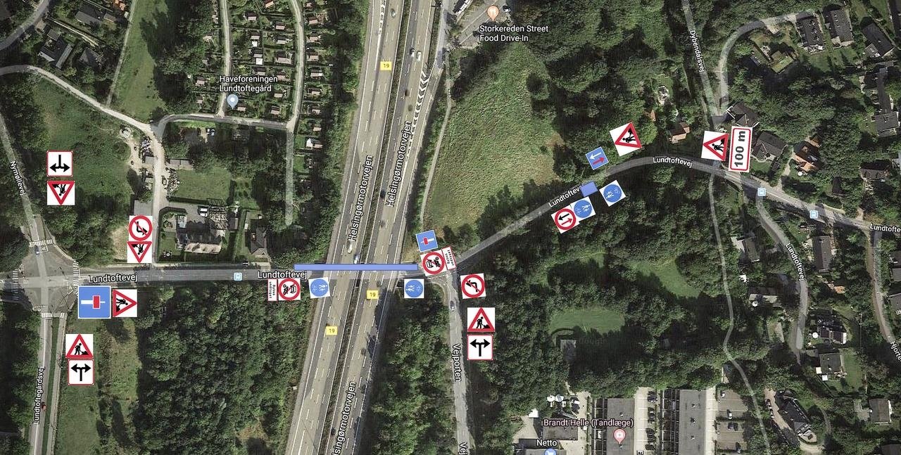 Vejforbindelsen mellem Lundtofte og Hjortekær afskæres, fordi der skal lægges en ny vandledning. 14. september er passagen klar igen