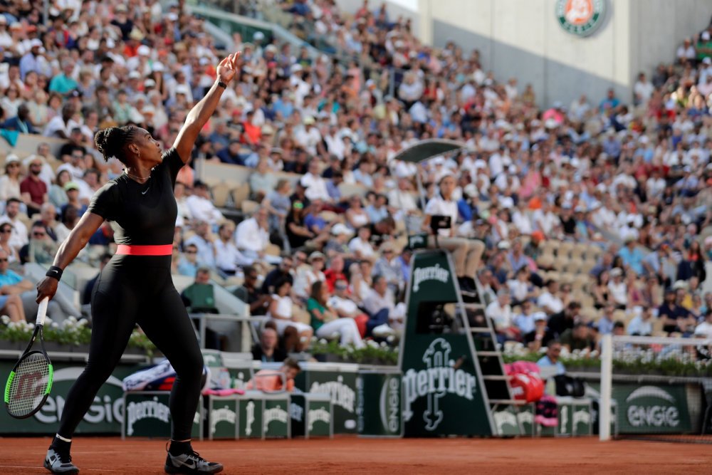 Serena Williams kommer ikke til at spille i tætsiddende heldragt igen ved French Open, som hun gjorde i juni.