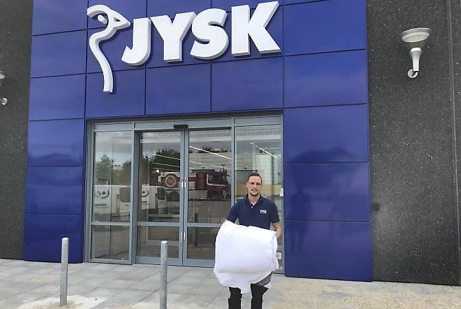 Fredag åbner Jysk i ny butik i Kokkedal Industripark