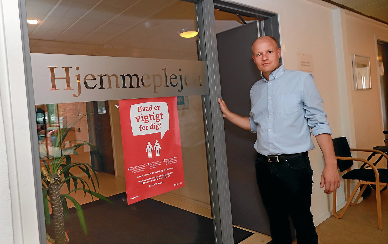 De kan ikke længere rykke tættere sammen i Hjemmeplejen, fortæller formand for sundheds- og beskæftigelsesudvalget Jesper Holdflod Pallesen (S).