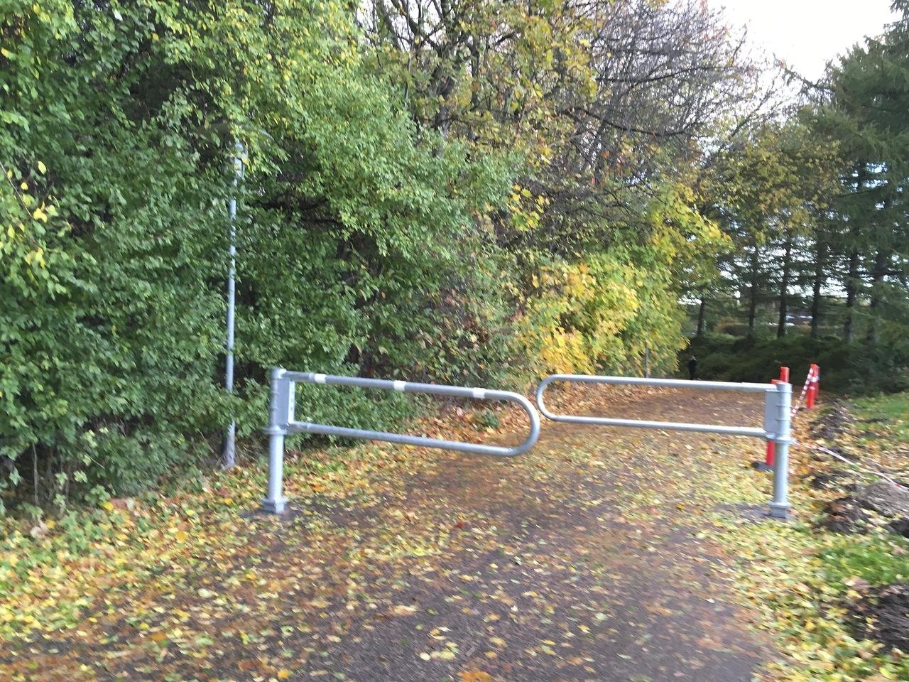 Derfor bliver bommen på cykelstien til Hyldespjældet også udskiftet men en ny