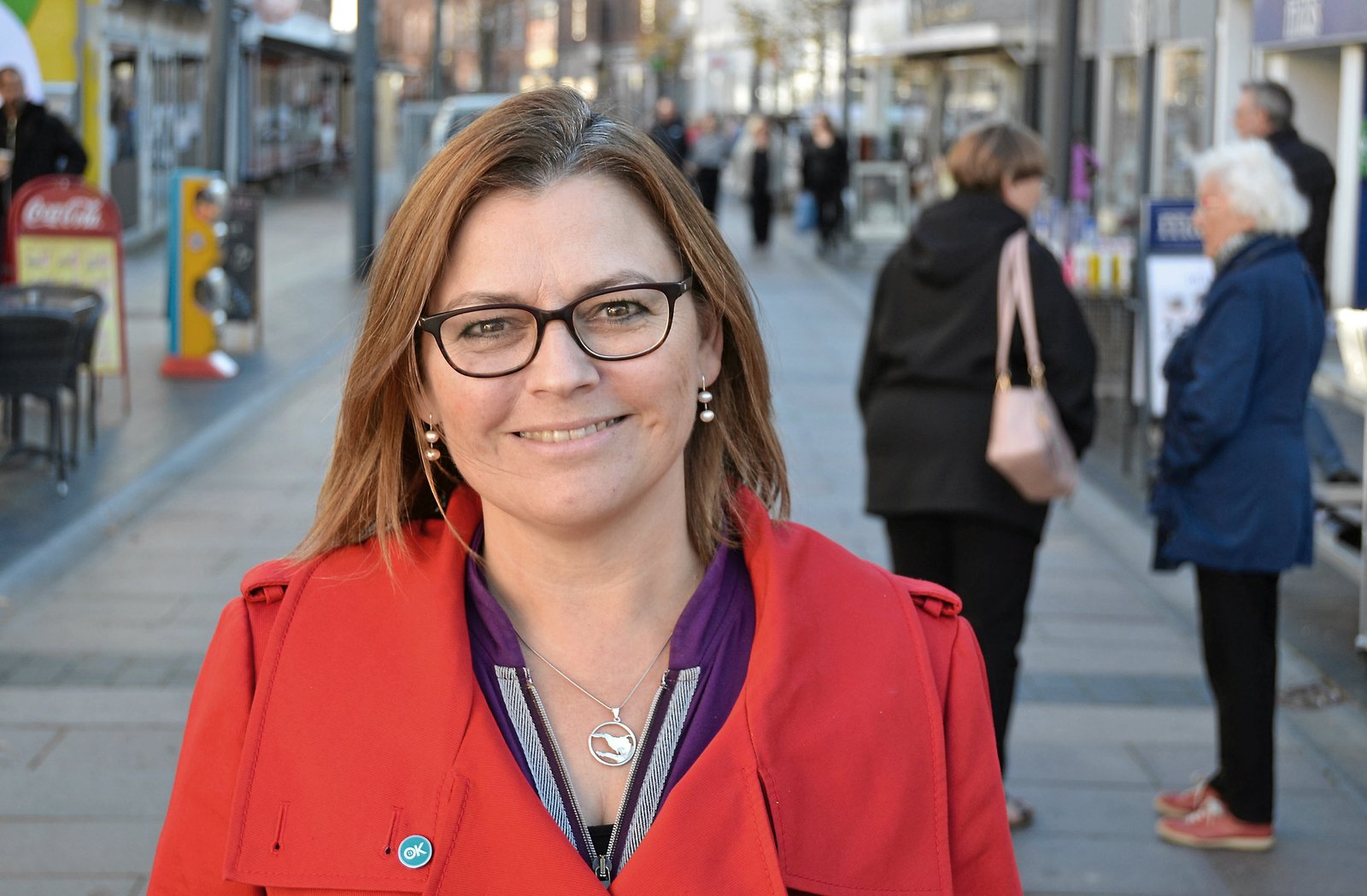Marianne Vind opfordrer til, at man undlader at benytte sig af budtjenesten Wolt.