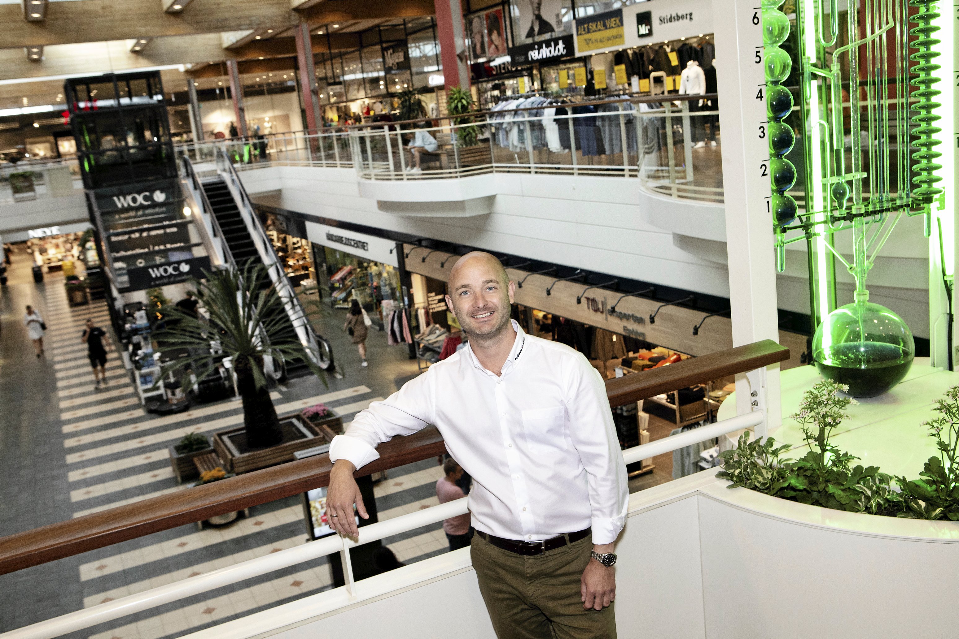 Salling bliver ny stormagasin-gigant i Rødovre Centrum. På billedet ses administrerende direktør i Rødovre Centrum, Jacob Birkbøll.