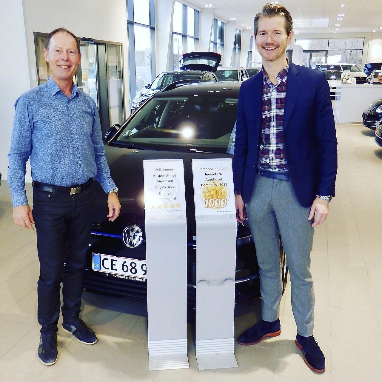 Siden åbningen af nyt stort bilhus i Kokkedal Industripark er det lokale VW-salg steget markant