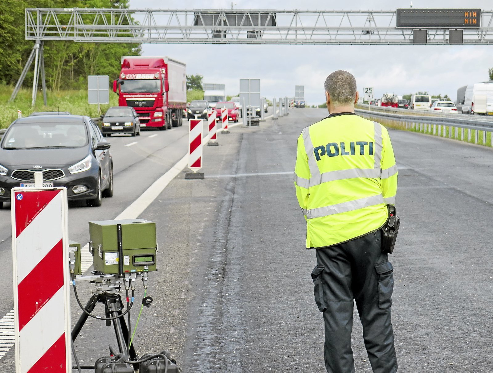 Retten i Lyngby afviser protest mod bøder til bilister, der kørte for stærkt på Lyngby Omfartsvej.