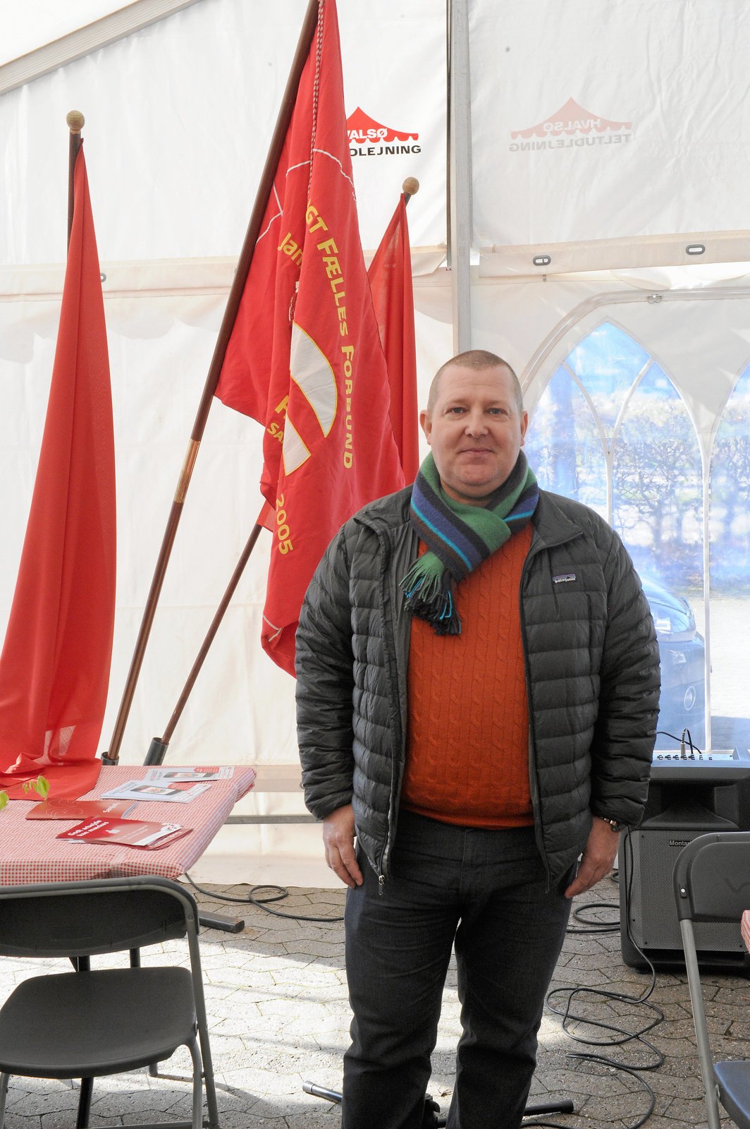 Formand for 3F Roskilde, Ole Holtse Olsen.