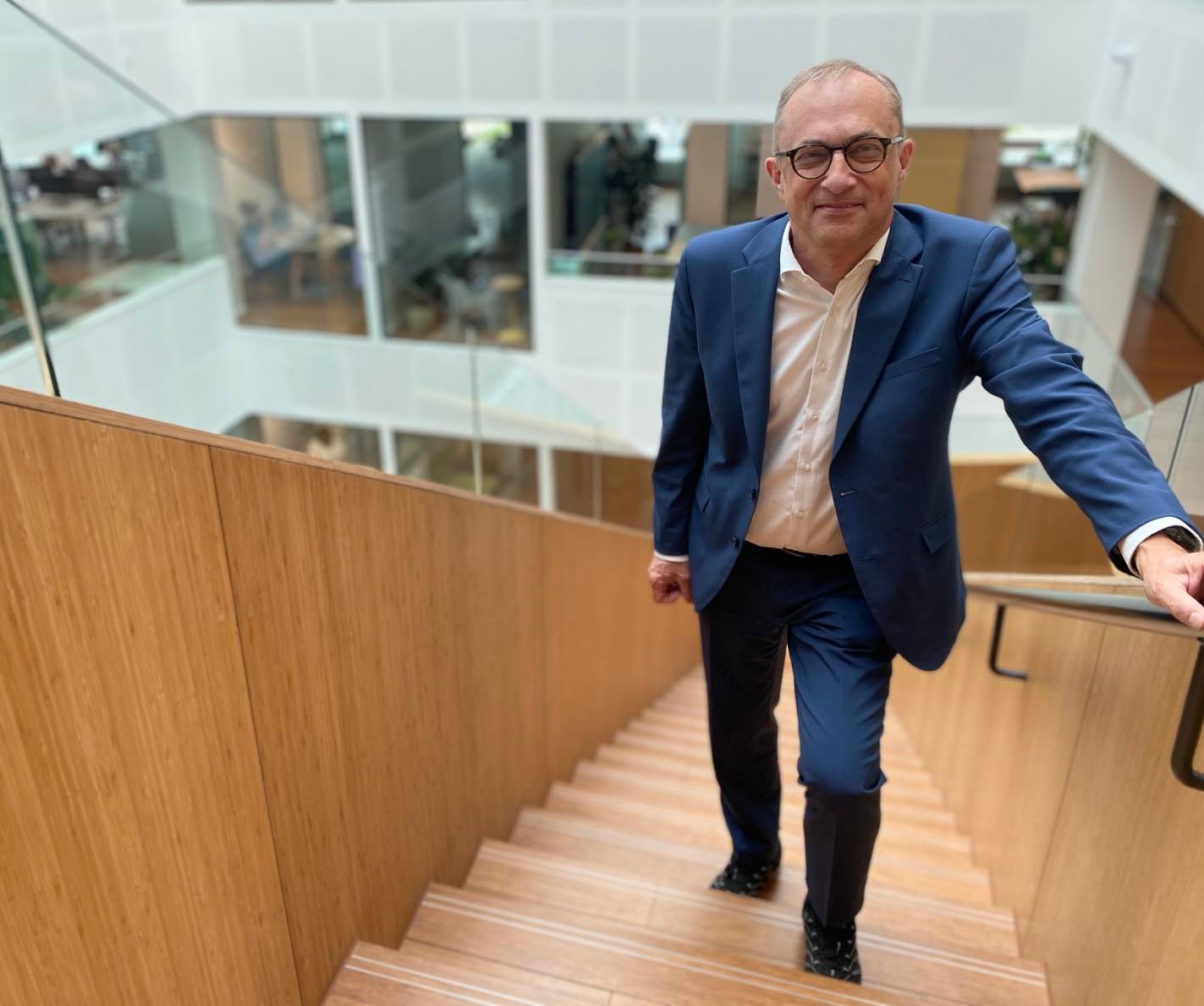 Michael Ziegler indrømmer i en status-opdatering, at han nok har undervurderet senfølgerne efter sit kræft-forløb. Privatfoto