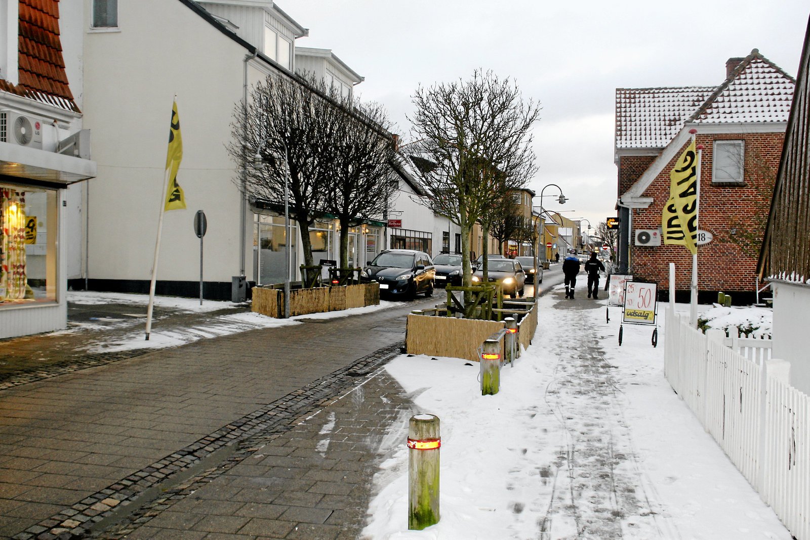 Tre tomme butikslokaler et sted i Nørregade i Hundested skal omdannes til byværksteder.
