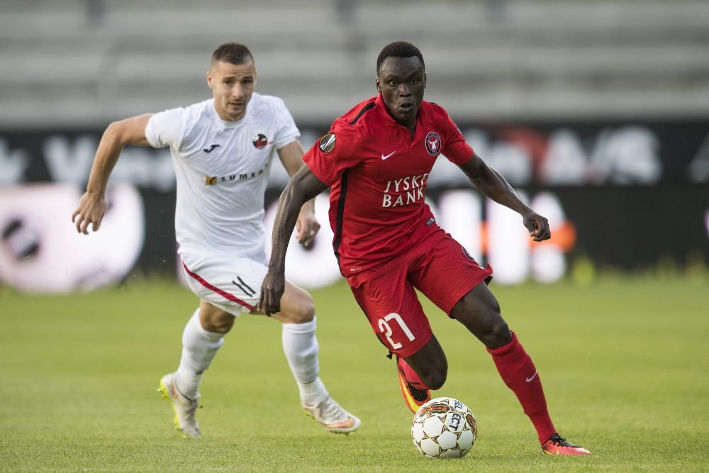 Et mål af Paul Onuachu var nok til en FCM-sejr over Suduva i Europa League-kvalifikationen.