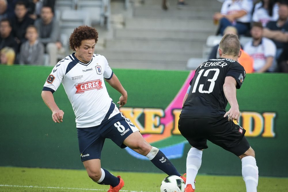 Randers' anfører, Mads Fenger er nu blevet straffet af DBU for sine udtalelser efter kampen mod AGF 31. juli.