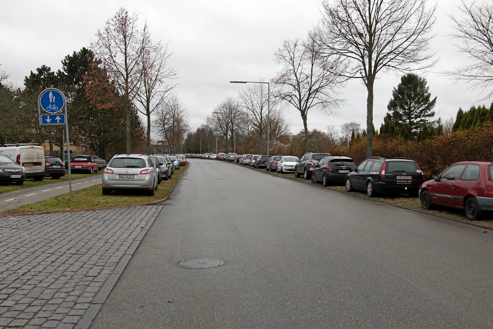 Det er blandt andet parkeringsforholdene på Antvorskov Allé i forbindelse med store arrangementer i Spar Nord Arena, at politikerne skal tage stilling til.