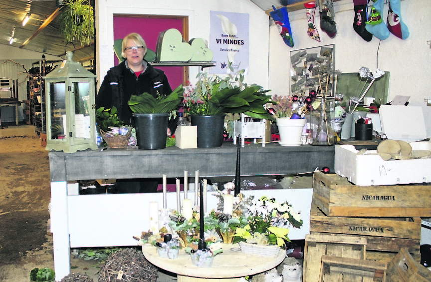 Efter næsten 8 år har Pernille Nielsen valgt at lukke Hvalsø Blomster