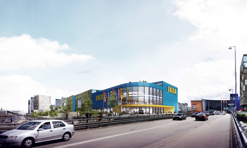 Møbelkæden Ikea planlægger at bygge et varehus på Vesterbro i København.