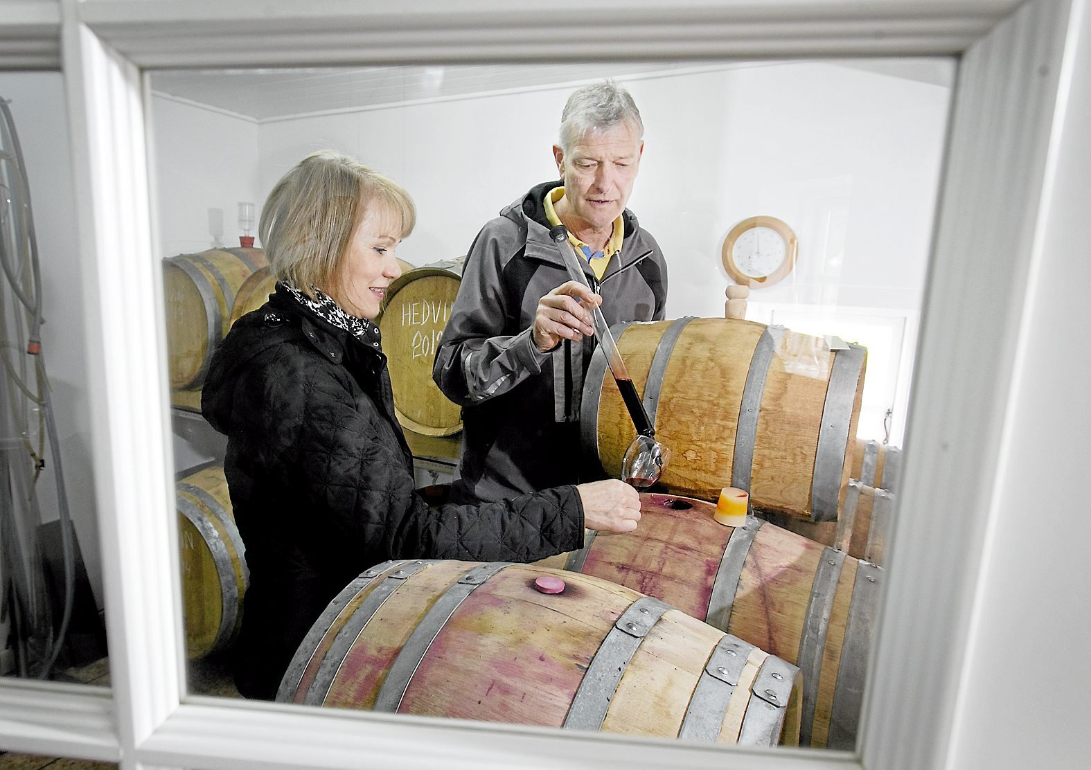 Kirsten og Kurt Lundkvist har destilleret passionen for vin til en dansk vinsucces, ikke mindst med deres frugtvine.