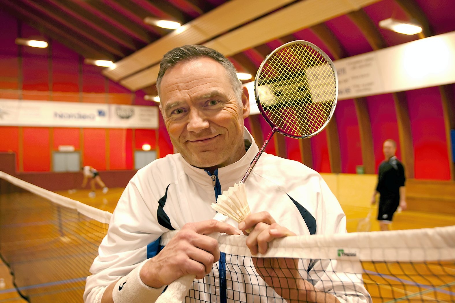 Torben Lollike, der er formand for brugerrådet i sportscenteret, glæder sig over initiativet. - Jens Wollesen Torben Lollike, der er formand for brugerrådet i sportscenteret, glæder sig over initiativet.