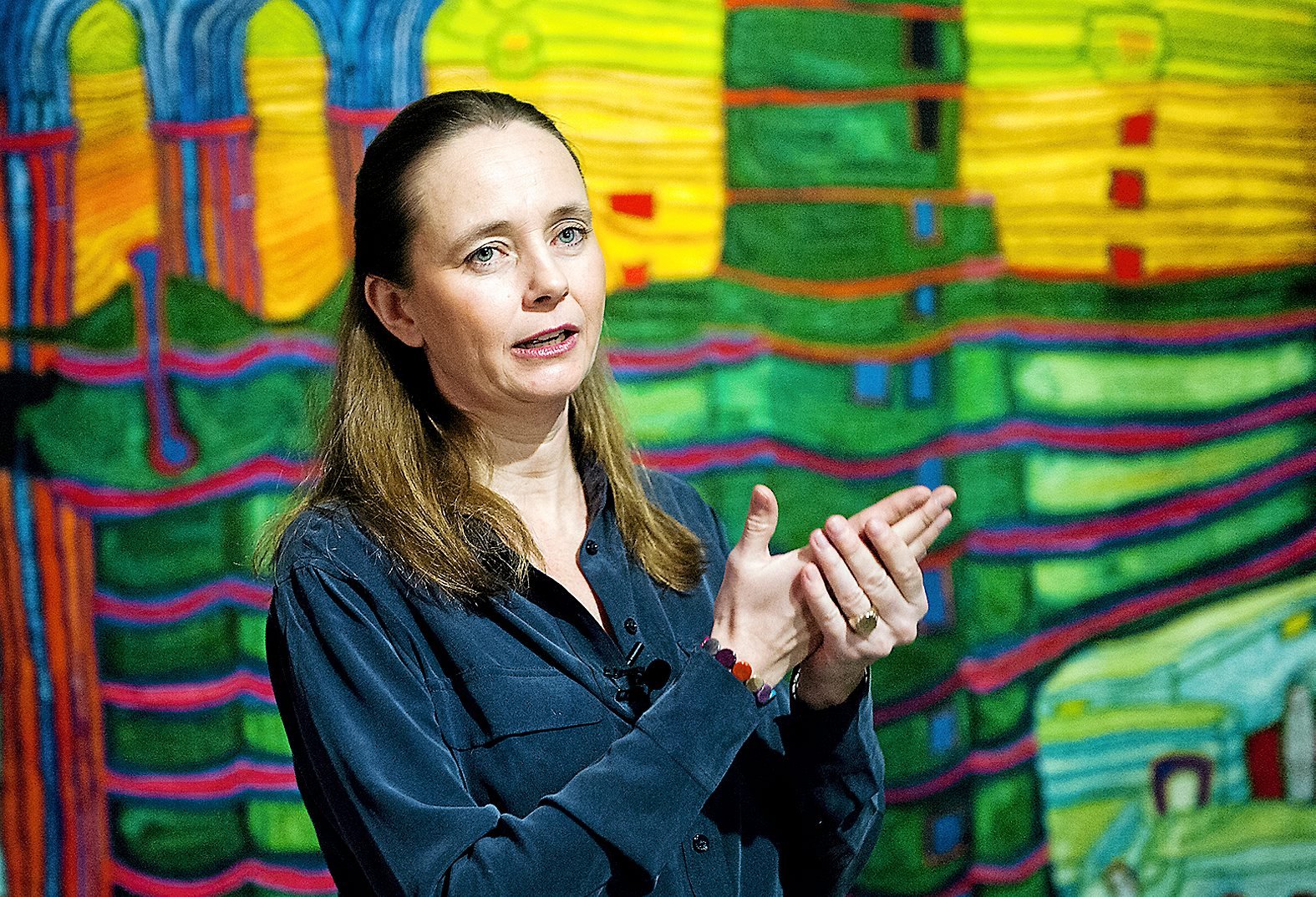 Andrea Rygg Karberg, museumsdirektør for Nivaagards Malerisamling.