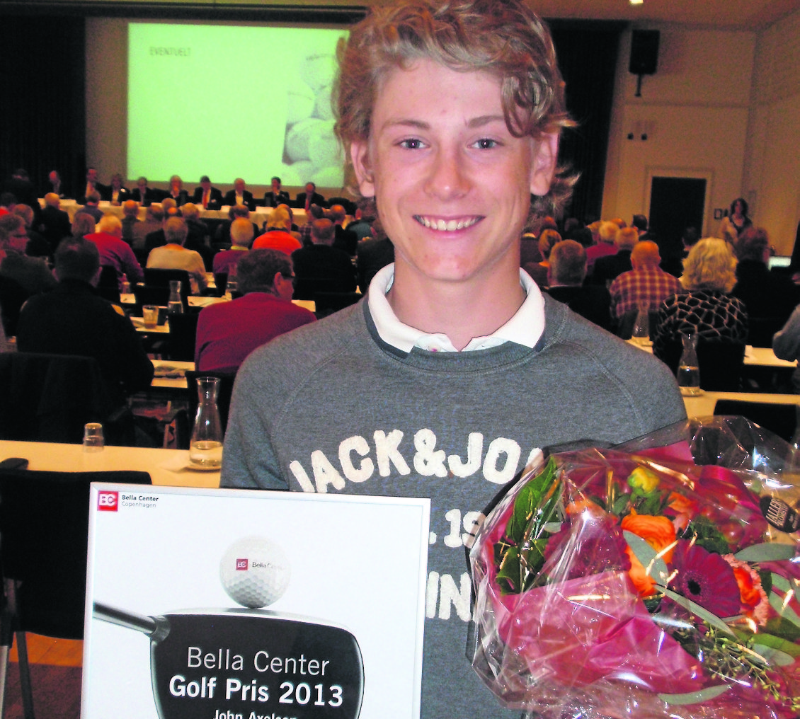 [b]John Axelsen fra Tølløse, er på Dansk Golf Unions repræsentantskab hædret med en af sportens fornemste priser nemlig, Bella Prisen, sponseret af Bella Center A/S[/b]