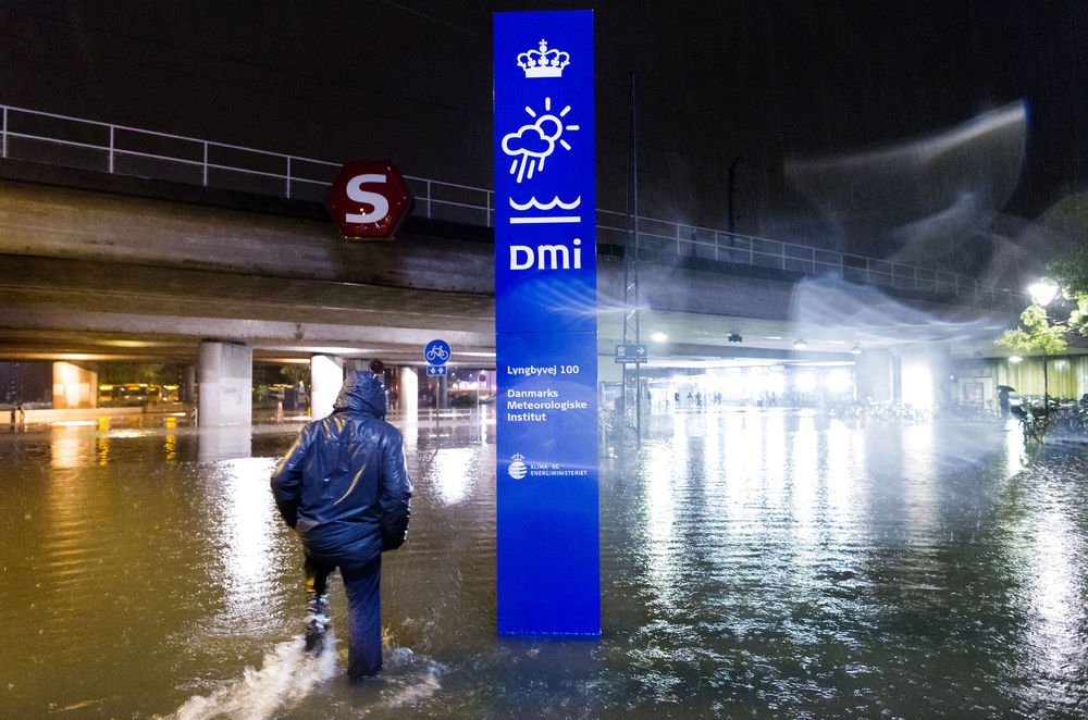 Weekendens skybrud i hovedstadsområdet bliver knap så dyrt for forsikringsselskaberne som skybruddet i 2011.