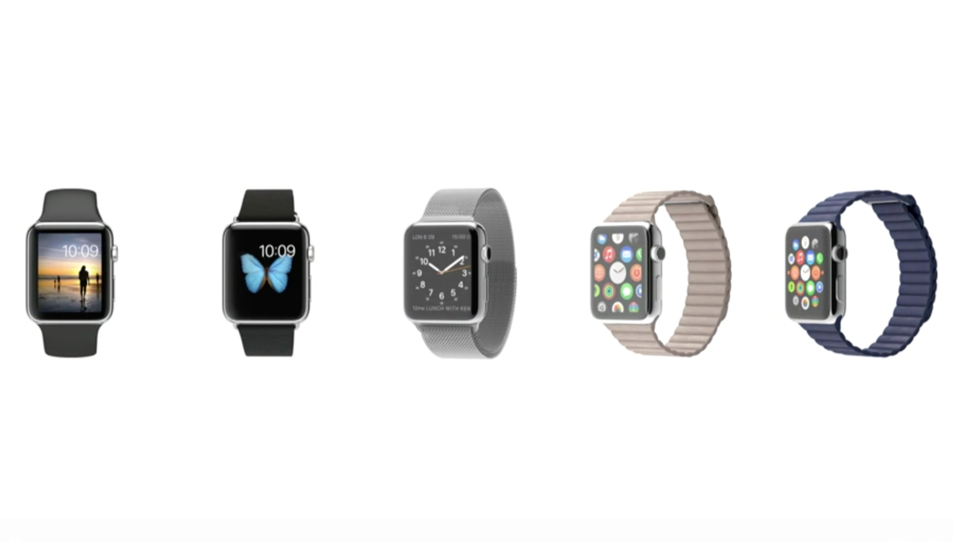 Apple præsenterer to nye telefoner - iPhone 6 og iPhone 6 Plus. Desuden kommer uret "Apple Watch".