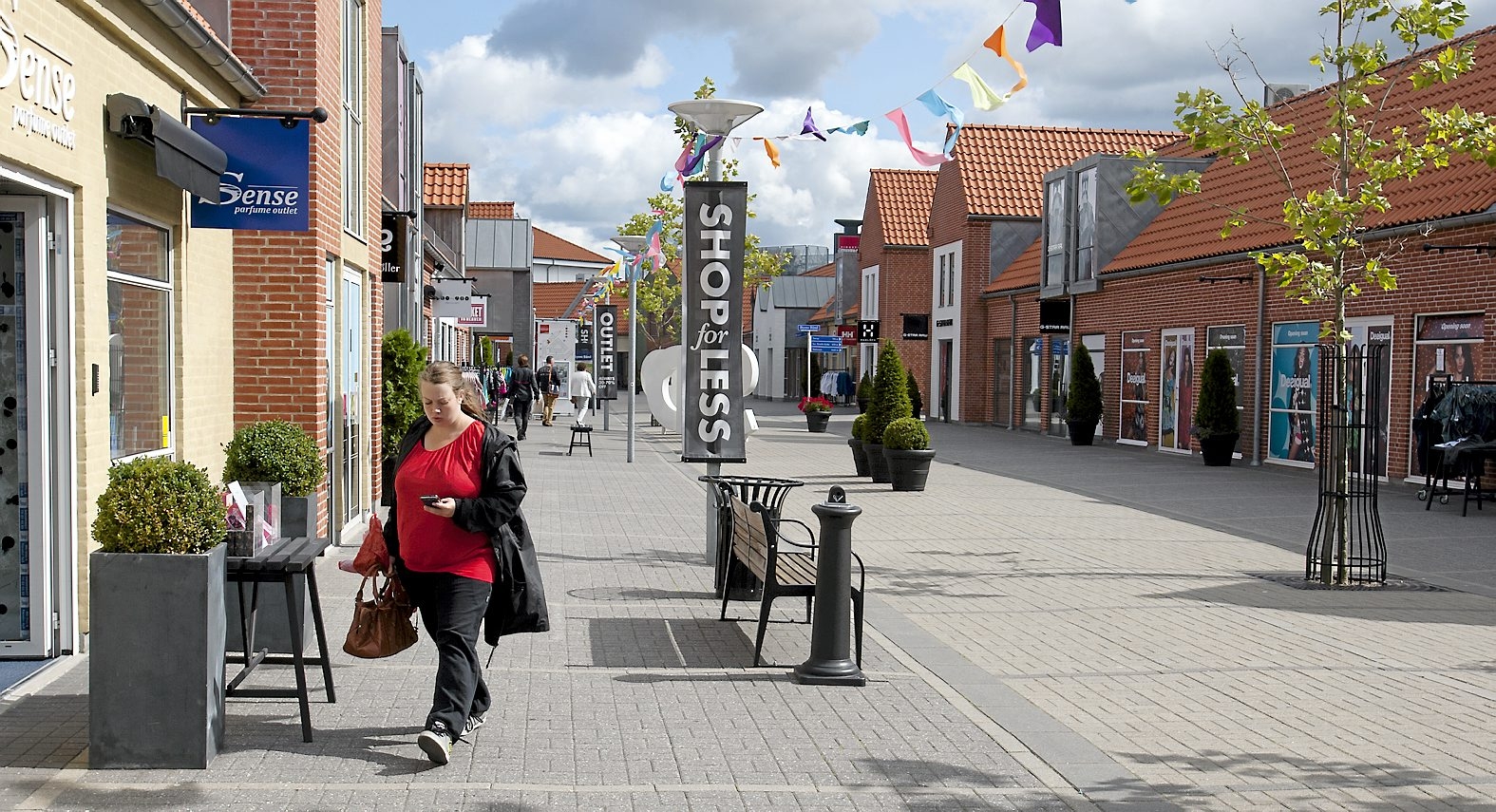 Butikken kommer til at ligge på Butikken kommer til at ligge på