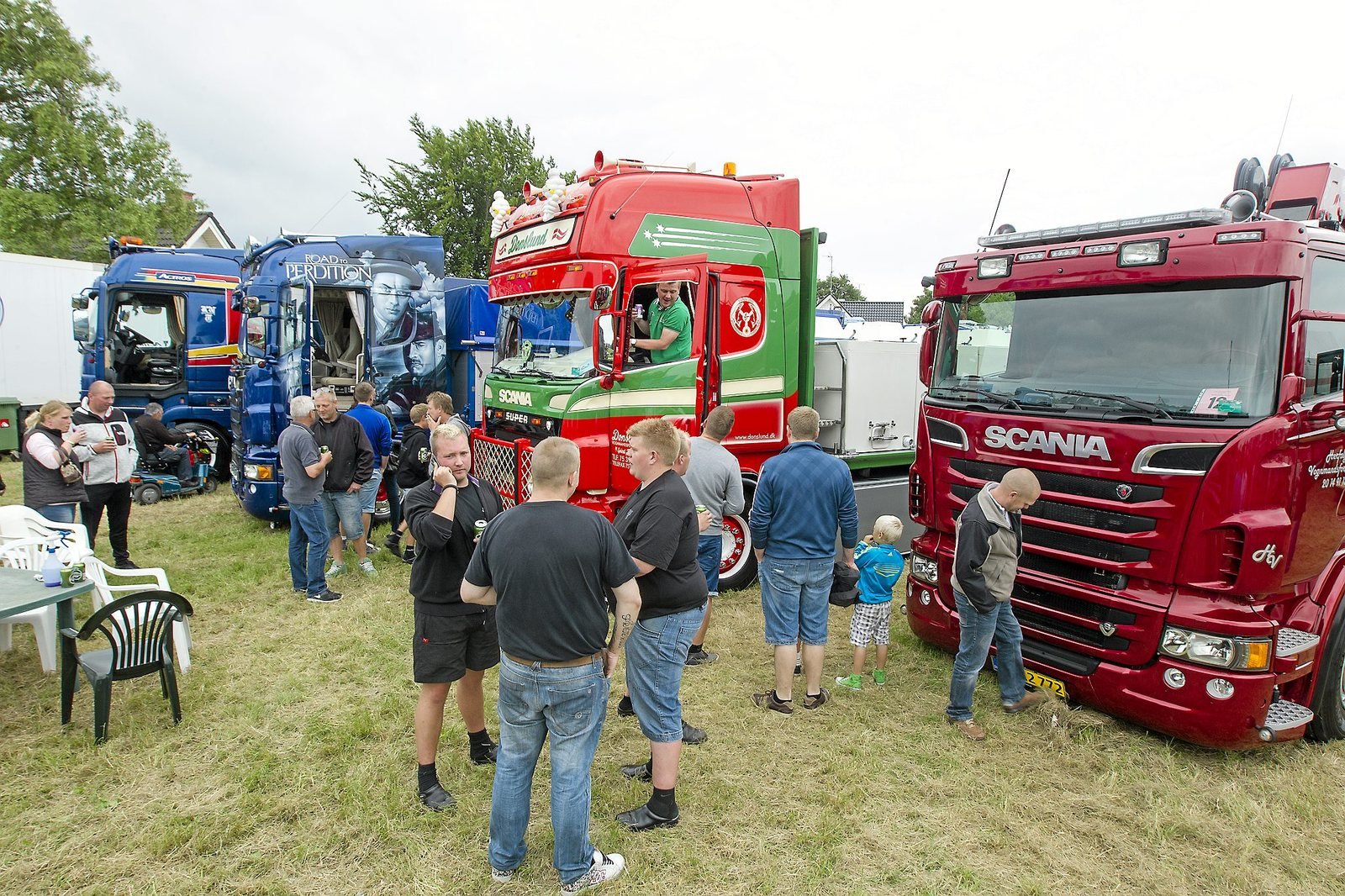 Det årlige Truckerstævne i Lyderslev lokkede i årevis tusindvis af gæster til.