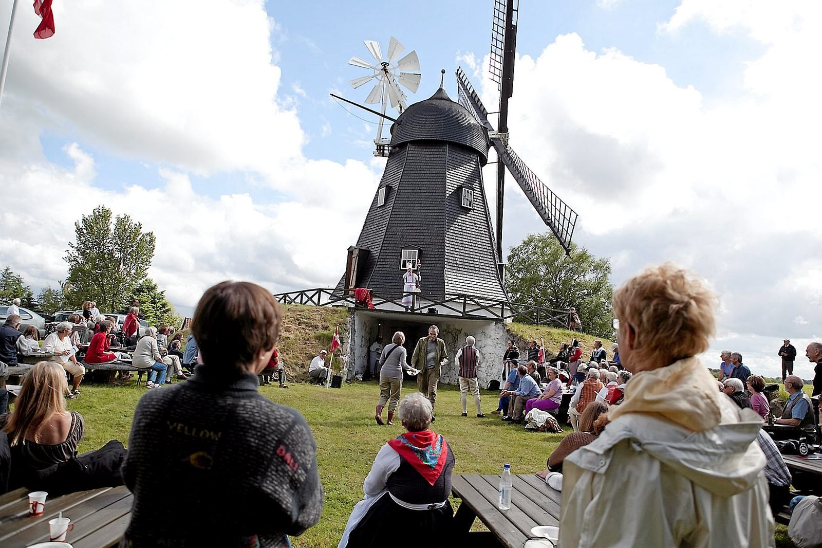 Du kan komme helt tæt på Højsager Mølle, der er en fredet møllet, på torsdag den 2. april mellem klokken 10 og 14.