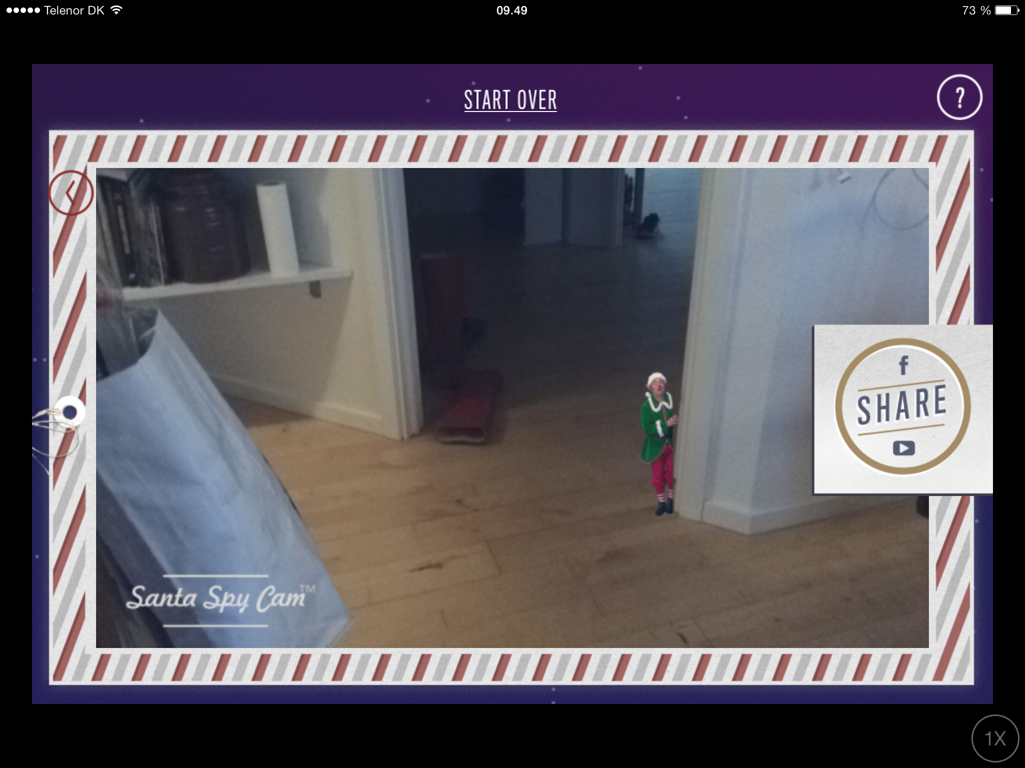 Mangler du den sidste afgørende bevis på at nisserne findes, så hjælper iPhone-appen Santa Spy Cam.