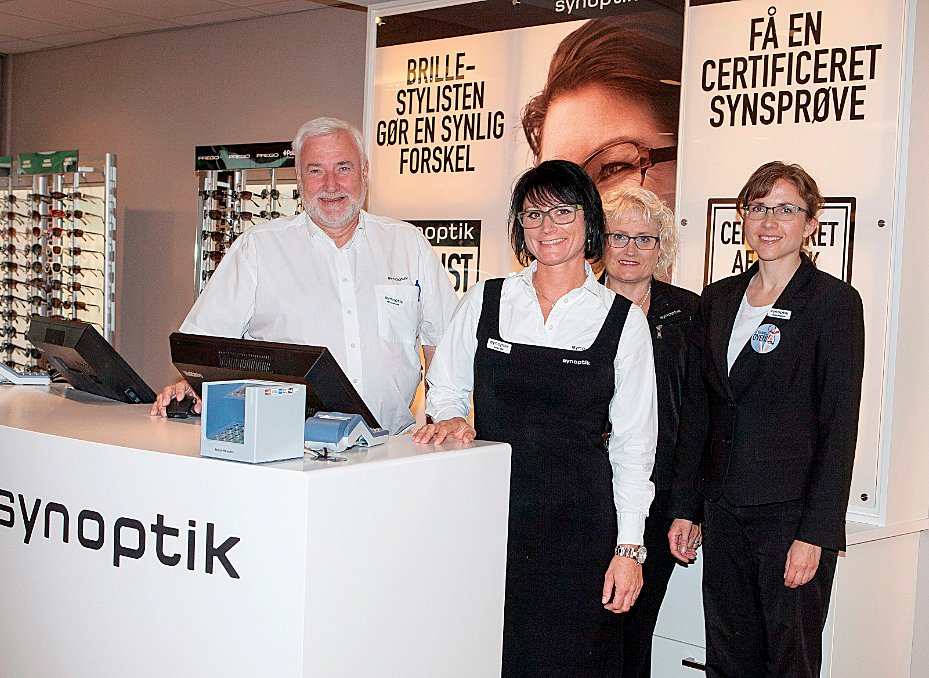 Brillebutikken i Ahlgade er blevet moderniseret og markerer det med reception på torsdag, samt nogle gode tilbud