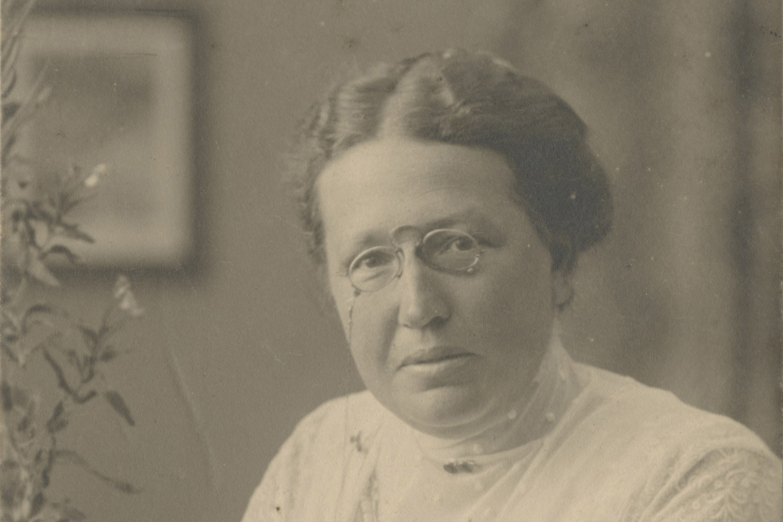 Portræt af Gyrithe Lemche, ca. 1913.