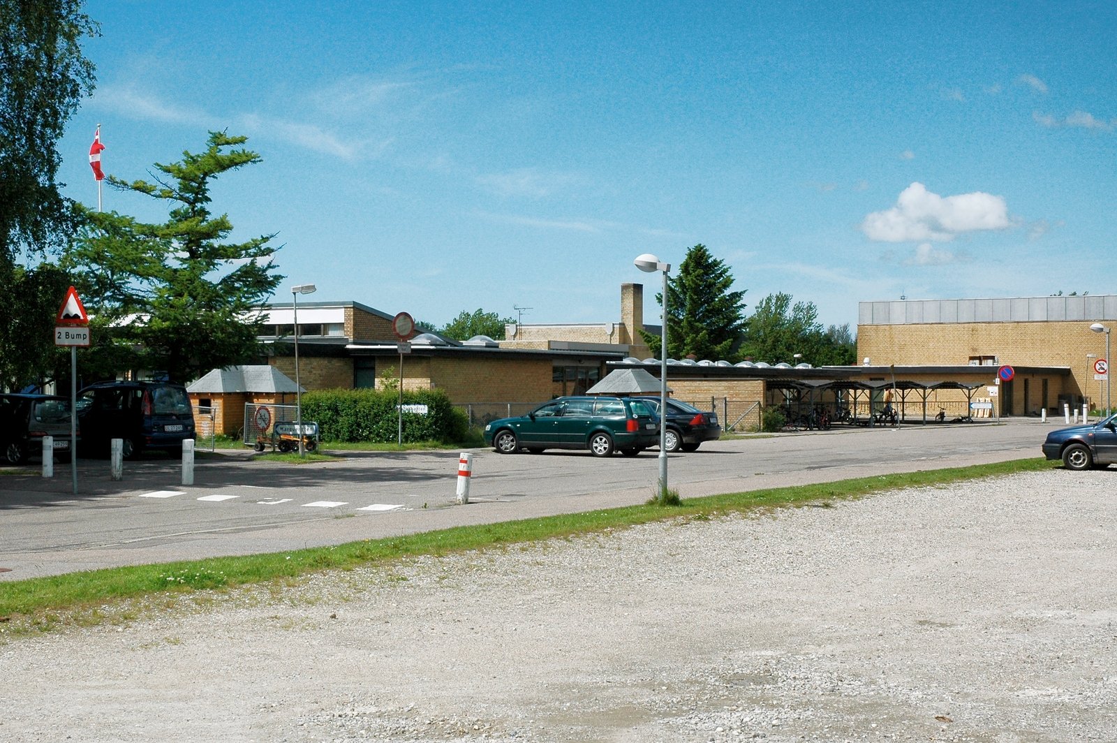 Den gamle hal på Margretheskolen i Gundsømagle er blevet for lille til alle de beboere, der gerne vil dyrke sport i fritiden.