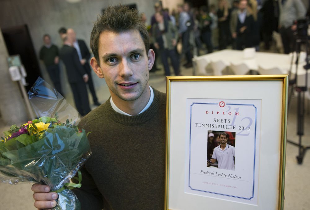 Frederik Løchte Nielsen er kåret som årets danske tennisspiller efter mange års Caroline Wozniacki-dominans.