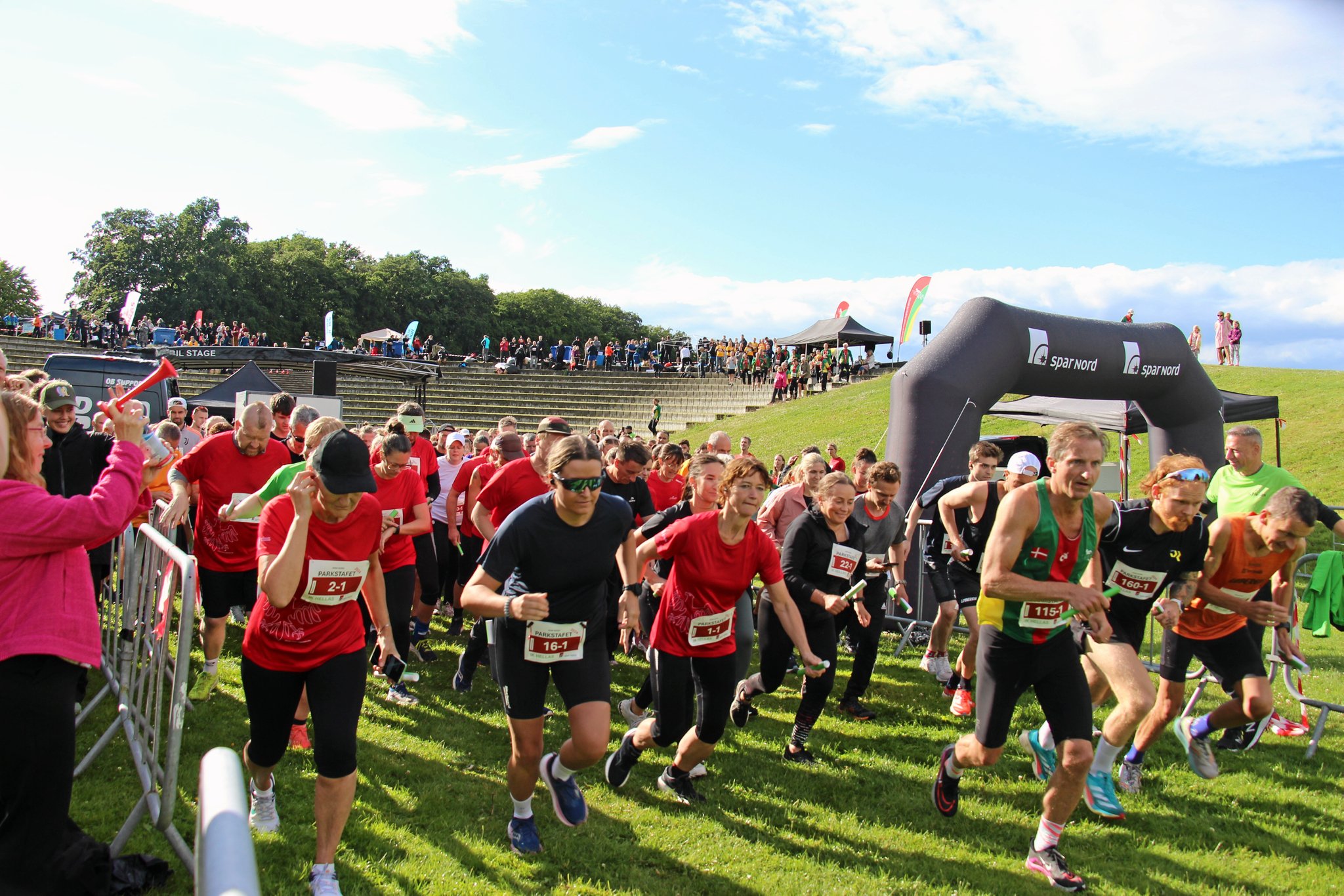 Parkstafetten i Folkeparken bliver holdt for 30. gang.
