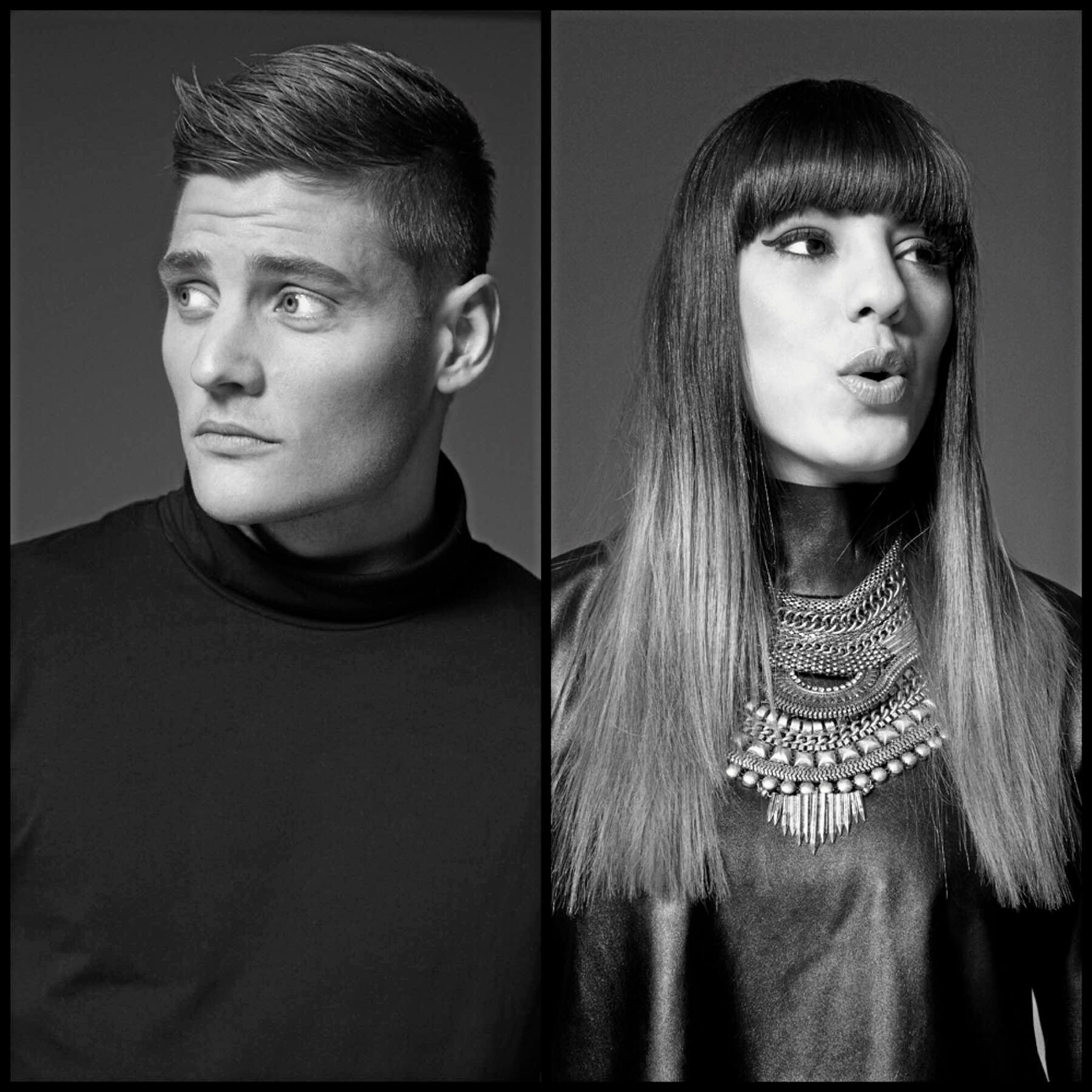 L.I.G.A består af Nicky Russell, forsanger og Ihan Haydar på trommer med band