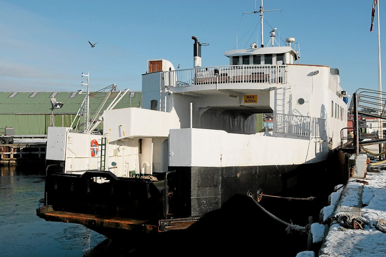 Færgefarten mellem Hundested og Rørvig er genoptaget.