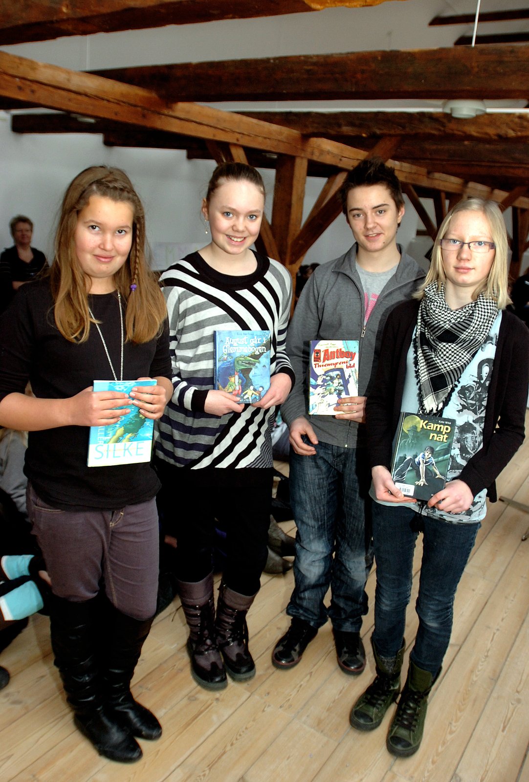 Rebekka Bundgaard Pfeffer fra Bobjergskolen i Asnæs gik ikke videre til finalen i DM i oplæsning.