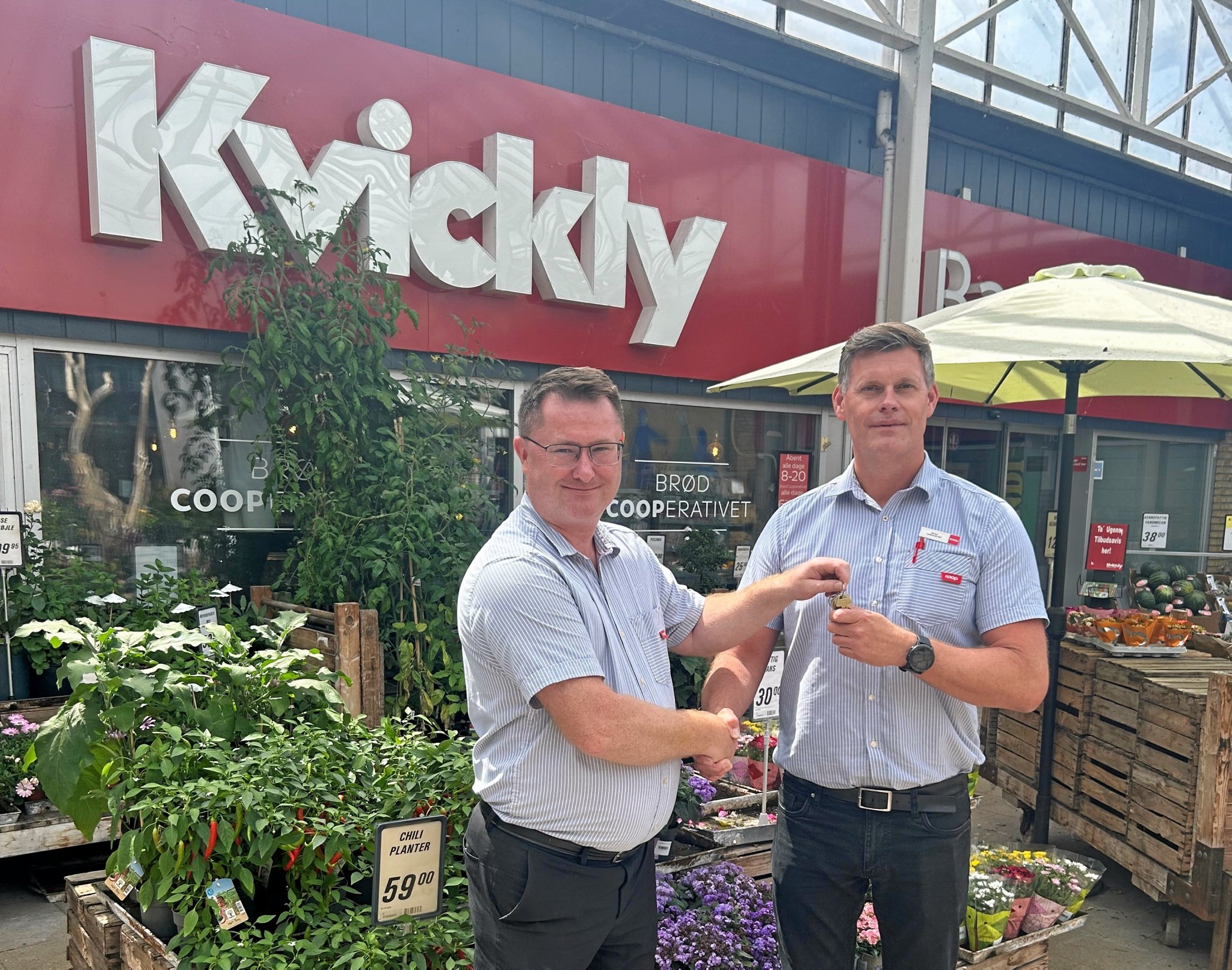Brugsen i Gundsømagle og Kvickly i Jyllinge har fået ny direktør.